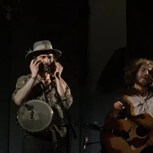 Parsonsfield performing at Peninsula Ohio's GAR Hall