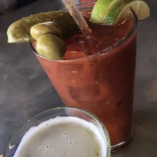 $4.00 bloody Mary's on Sundays!