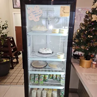 Dessert display, yum!