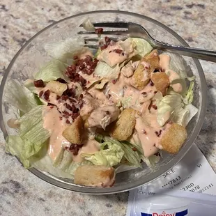 House Side Salad with Thousand Island Dressing