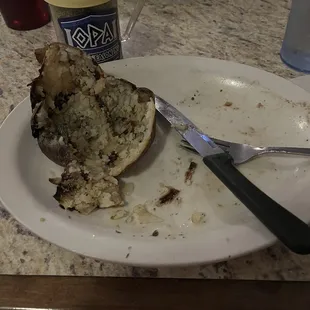What&apos;s left after eating a delicious meal!