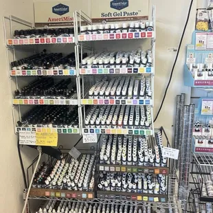 Gel and airbrush colors