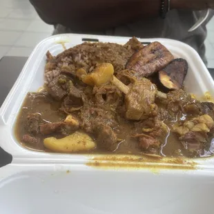 Curry Goat Meal
