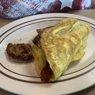 Meat Lovers Omelet. Excellent.