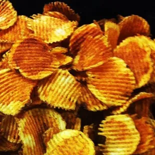 Their awesome homemade potato chips