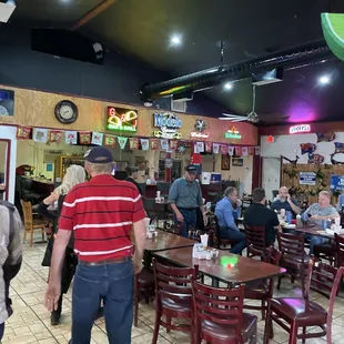 Inside of restaurant