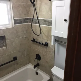 Hallway bathroom remodel- shower
