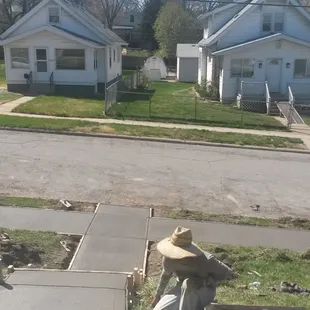 They added a strip to the street that wasn&apos;t there before. This is great since we only have street parking.