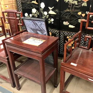 Chinese-y furniture at non-Chinese prices