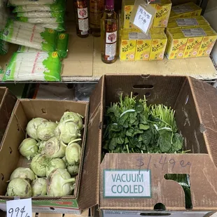 a variety of vegetables