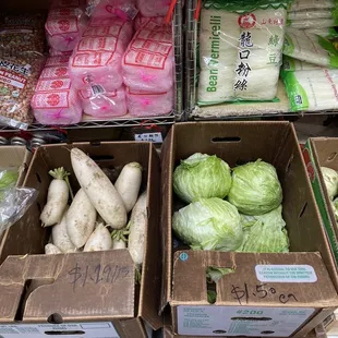 a variety of vegetables