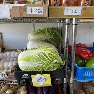 a variety of vegetables