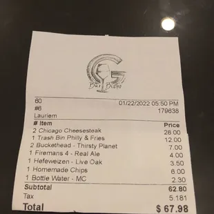 They use to charge an automatic 18% gratuity but they stopped that. It may now only apply to larger parties.