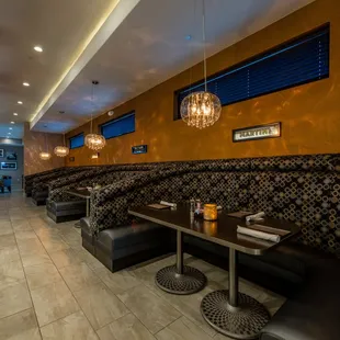 sushi and sashimi, interior