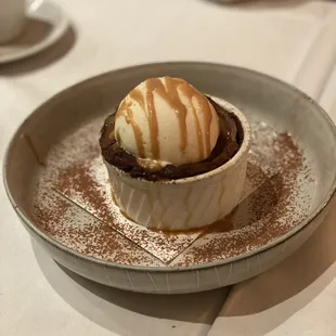 Chocolate soufflé