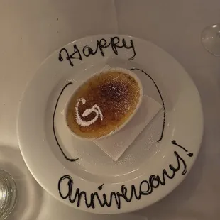 crème brûlée with a special touch!
