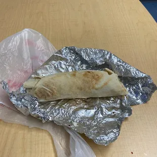 Huge Falafel wrap