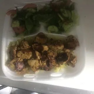 Chicken Kabob Plate