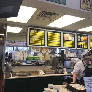 customers in a restaurant