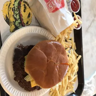 #1 Cheeseburger Combo