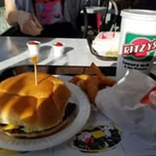 burgers, food