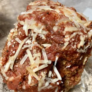 Homemade meatballs