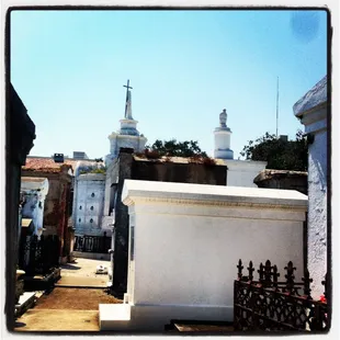 The St. Louis Cemetery, an integral part of the Creoles, Americans, Pirates, and the War of 1812 and the Cemetery Voodoo tours.