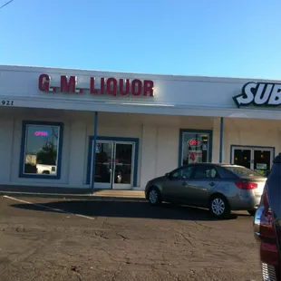 the outside of the building