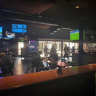 people playing video games