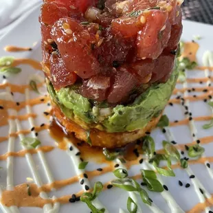 Ahi Poke Tower