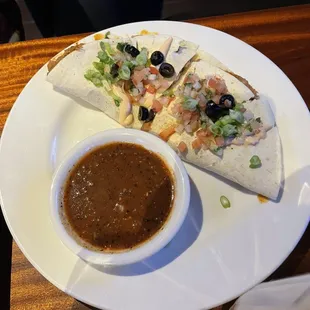 Happy hour quesadilla
