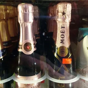 a variety of bottles of wine