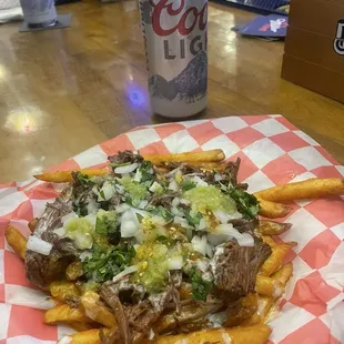 Birria fries