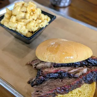 Brisket sandwich