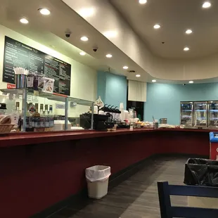 sushi and sashimi, interior