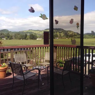 Not a bad view from their tasting room.