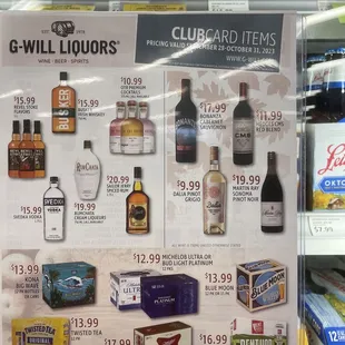 Club Card Flyer 9/28-10/31/23