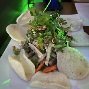 Intestines salad