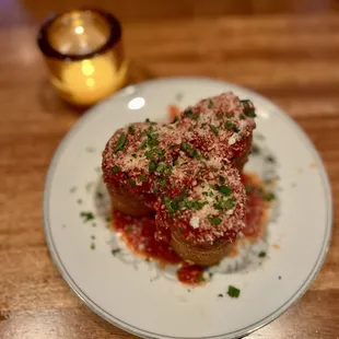 Fried mozzarella