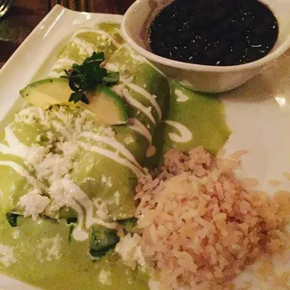 Enchiladas de Camarones