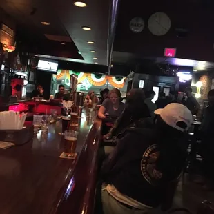 Typical scene at the bar....