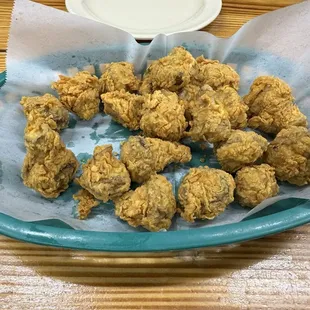 OMG, fried mushrooms. Wish there was more! Yummy. 3.20.24