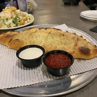 The regular calzone