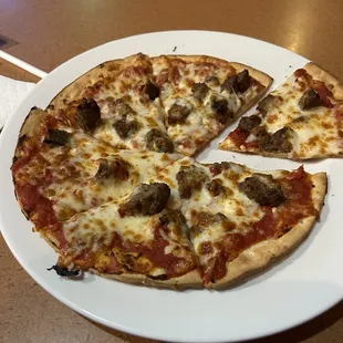 pizza, food
