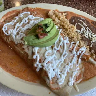 Seafood Enchiladas