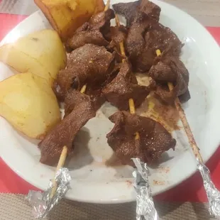 Marinated Beef Hearts