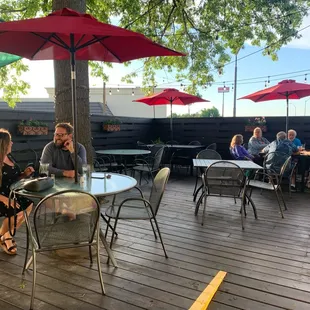 If the weather is nice ask to sit on our pretty &amp; peaceful patio!