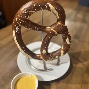 Giant pretzel