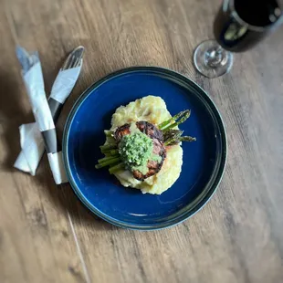 a plate of food
