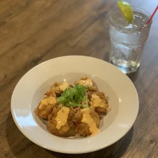 a plate of food